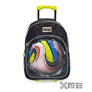 Mochila Carro Pelota De Futbol