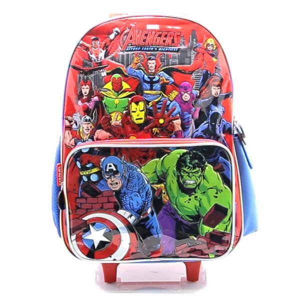 Mochila Avengers 16" Con Carro