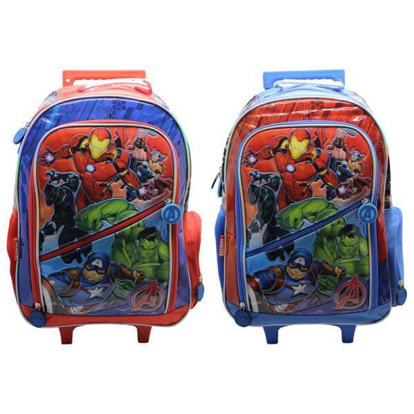Mochila Avengers 18" Con Carro