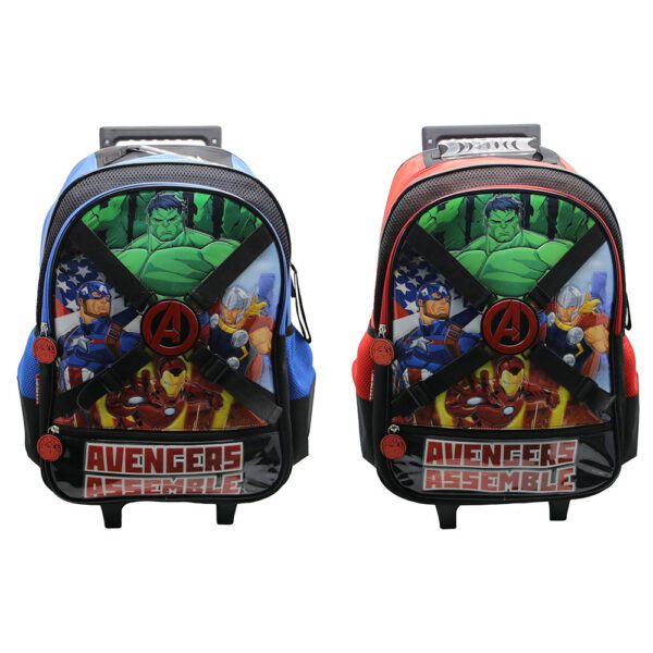 Mochila Avengers 18" Con Carro