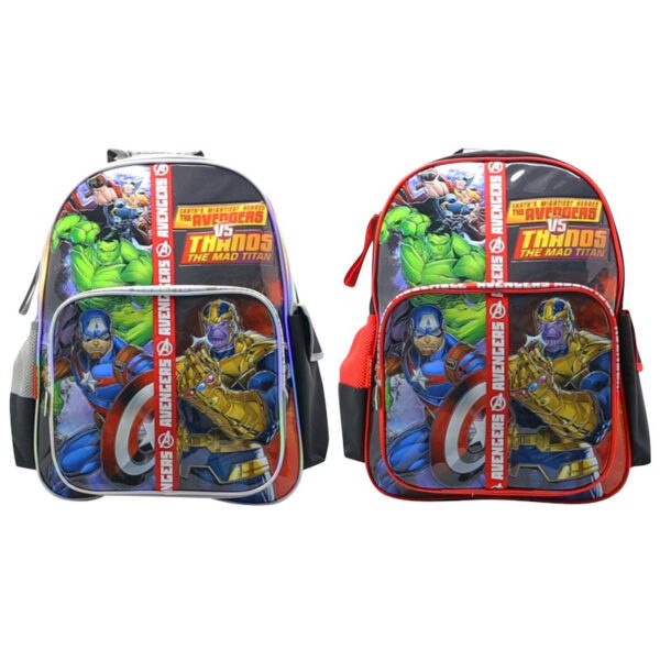 Mochila Avengers 18" Espalda 2 Colores