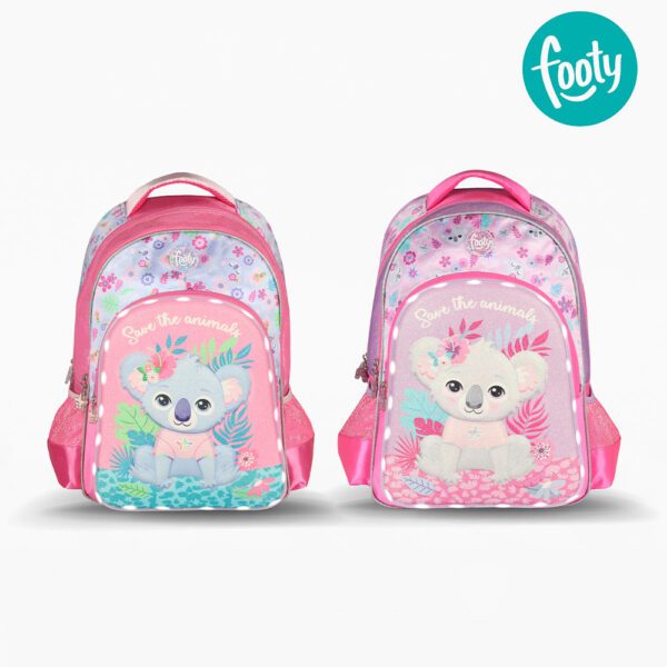 Mochila Espalda 18" Koala Con Luz Led