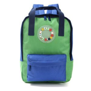 Mochila Hello Liten Con Manijas Detalle En PVC 12"