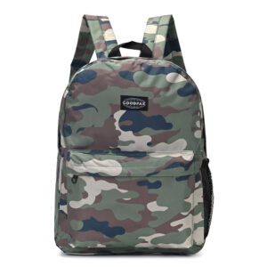 MOCHILA CAMUFLADO VERDE 17"