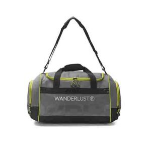 Bolso Active Limitless 22 Pulg Gris Detalle Amarillo