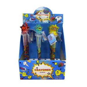 Crayon Minas Intercambiables Con Sello