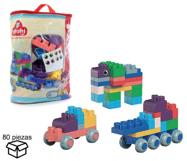 BLOQUES SOFT 80PCS