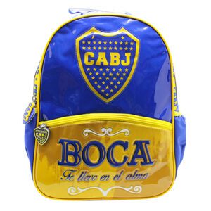 Mochila Boca Jr 16 Pulg Espalda
