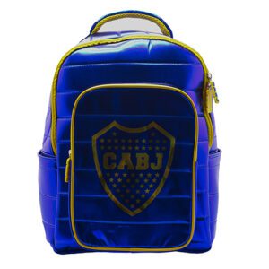 Mochila Boca Jr 16 Pulg Espalda