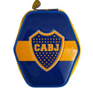 Cartuchera PVC Boca Jr 1 Piso Incluye Utiles