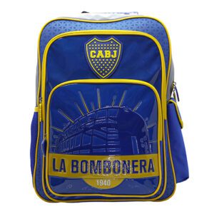 Mochila Boca Jr 18 Pulg Espalda