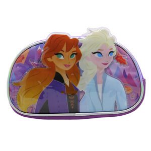 Cartuchera 3D 2 Cierres Frozen