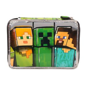 Cartuchera PVC Minecraft 1 Piso Incluye Utiles