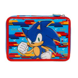 Cartuchera PVC Sonic 1 Piso Incluye Utiles