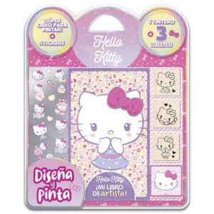 Blister Diseña Y Pinta Hello Kitty