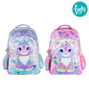 MOCHILA ESPALDA 18"SWEET LEOPARDO