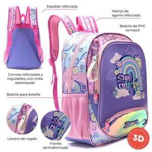 MOCHILA RAINBOW STAY 18"