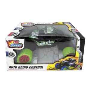 Auto A Radio Control Con Ruedas De Goma Go Speed 24x13x12 Cm