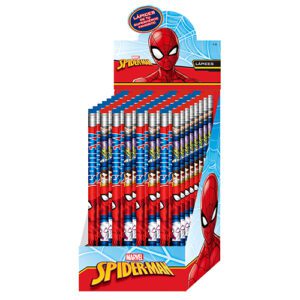 Lapiz Con Goma Tip Spiderman