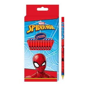 Lapices Color Spiderman
