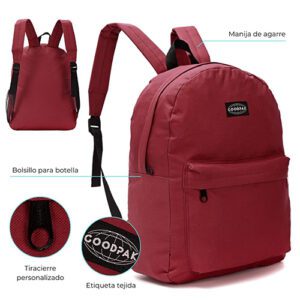 Mochila Goodpak Lisa Bordo 17"