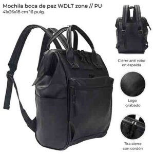 Mochila Boca De Pez WDLT 41x26x18 Cm