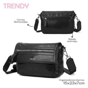 Cartera Trendy Black