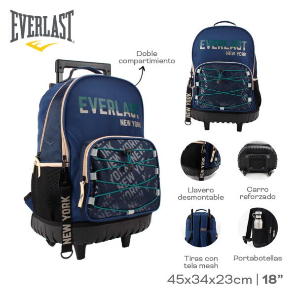 Mochila Carro Everlast 18"