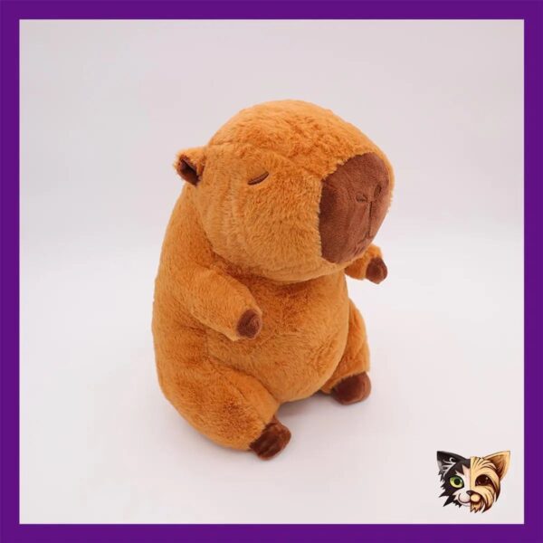PELUCHE CAPIBARA 25CM  CALIDAD SUPREMA - Imagen 2