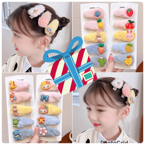 HEBILLA DE INVIERNO 5PCS x1 COD.145 AL AZAR