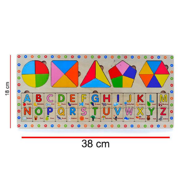 Encastres Formas Letras Y Numeros