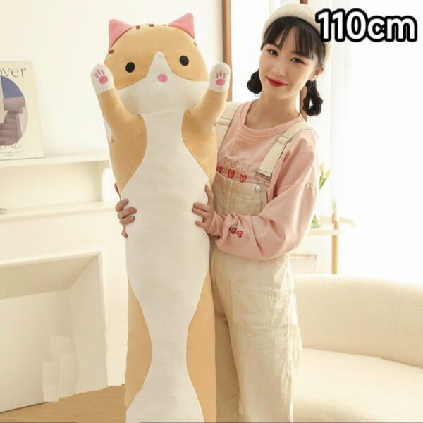 Almohada Gato Largo 110cm