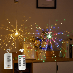 LUZ LED CÁLIDA TIPO FUEGO ARTIFICIAL