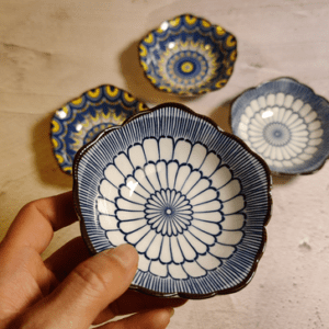 SALSERA MANDALA PENTAGONO CERAMICA