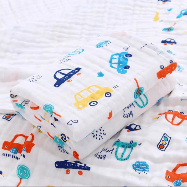 MANTITA PARA BEBE 70X140 AUTITOS