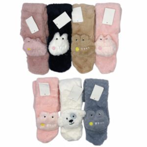 BUFANDA INFANTIL ANIMALITOS PAQ. X12 D-7