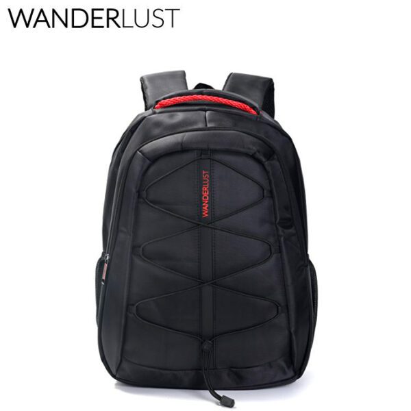 Mochila Portanotebook Urban Red Con Elasticos En Frente 34x13x47 Cm