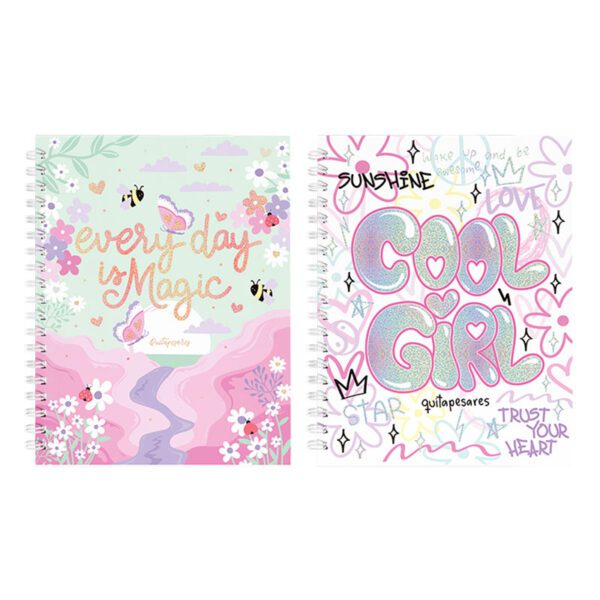 Cuaderno 16x21 Espiral TD 80 Hjs Quitapesares