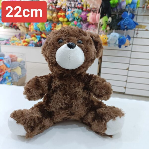 Oso Peludo Marron Oscuro