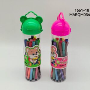 MARCADOR FIBRA 18COLORES 1661-18-120