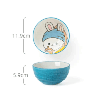 BOWL CERAMICA 4.75 CONEJO "