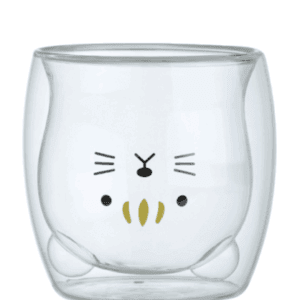 VASO VIDRIO GATO 250 ML