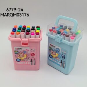 MARCADORES DOBLE PUNTA 24COLORES 6779-24-48