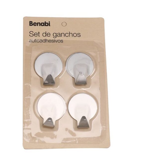 GANCHO ADHESIVO ACERO X4U BNB42080-480