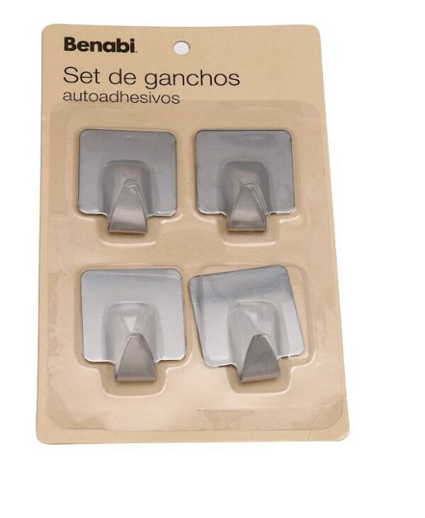 GANCHO ADHESIVO ACERO X4U BNB42081-240