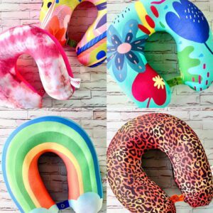 ALMOHADON CUELLO ESTAMPADO