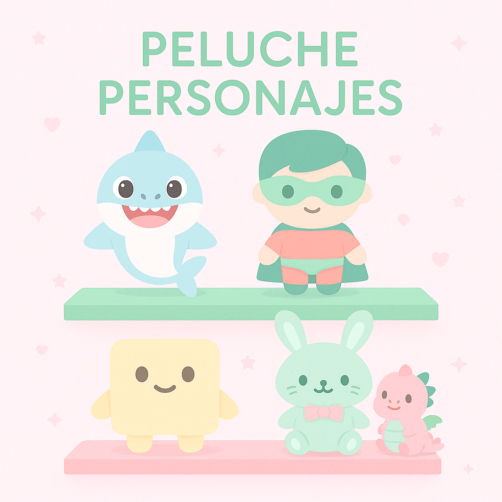 PELUCHES PERSONAJES