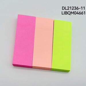 STICK NOTAS FLUO 76*76MM 3P DL21236-11-360
