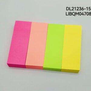 STICK NOTAS FLUO 76*101MM 4P DL21236-15-360