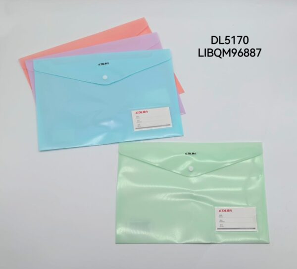 CARPETA/SOBRE PLASTICO A4 DL5170-720